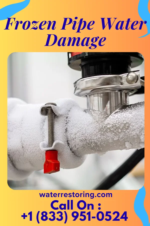 Frozen Pipe Water Damage in Waldo, OH